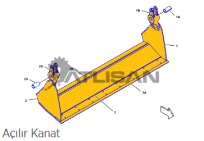 Parça Kodu: 2529051 Açılır Kanat