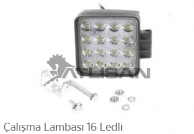 Parça Kodu: 2142968 Çalışma Lambası 16 Ledli