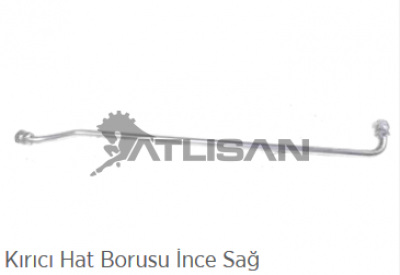Parça Kodu: 3216387 Kırıcı Hat Borusu İnce Sağ
