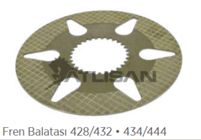 Parça Kodu: 2385291 Fren Balatası 428/432 • 434/444