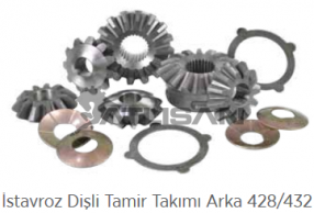 Parça Kodu: 4240153 Parça Adı: İstavroz Dişli Tamir Takımı Arka 428/432