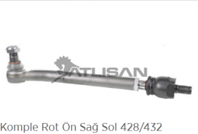 Parça Kodu: 2099886 Parça Adı: Komple Rot Ön Sağ Sol 428/432