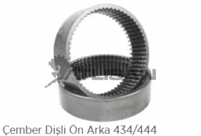 Parça Kodu: 2107302 Parça Adı: Çember Dişli Ön Arka 434/444
