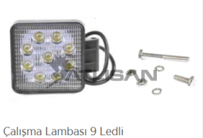 Parça Kodu: 2142969 Parça Adı: Çalışma Lambası 9 Ledli