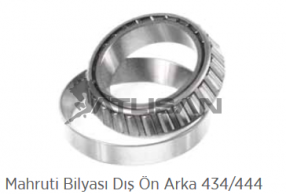 Parça Kodu: 0951041 Parça Adı: Mahruti Bilyası Dış Ön Arka 434/444