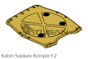 Parça Kodu: 3949524 Kabin Sapkası Komple F2