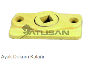 Parça Kodu: 3409290 Parça Adı: Ayak Döküm Kulağı
