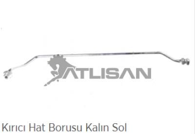 Parça Kodu: 3278298 Kırıcı Hat Borusu Kalın Sol
